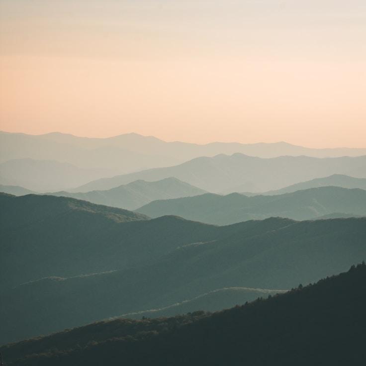 National parks landscape